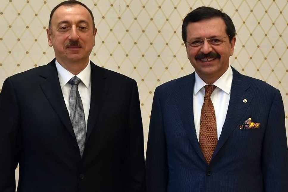 TOBB Başkanı Hisarcıklıoğlu’na Azerbaycan ‘Dostluk Nişanı’ 